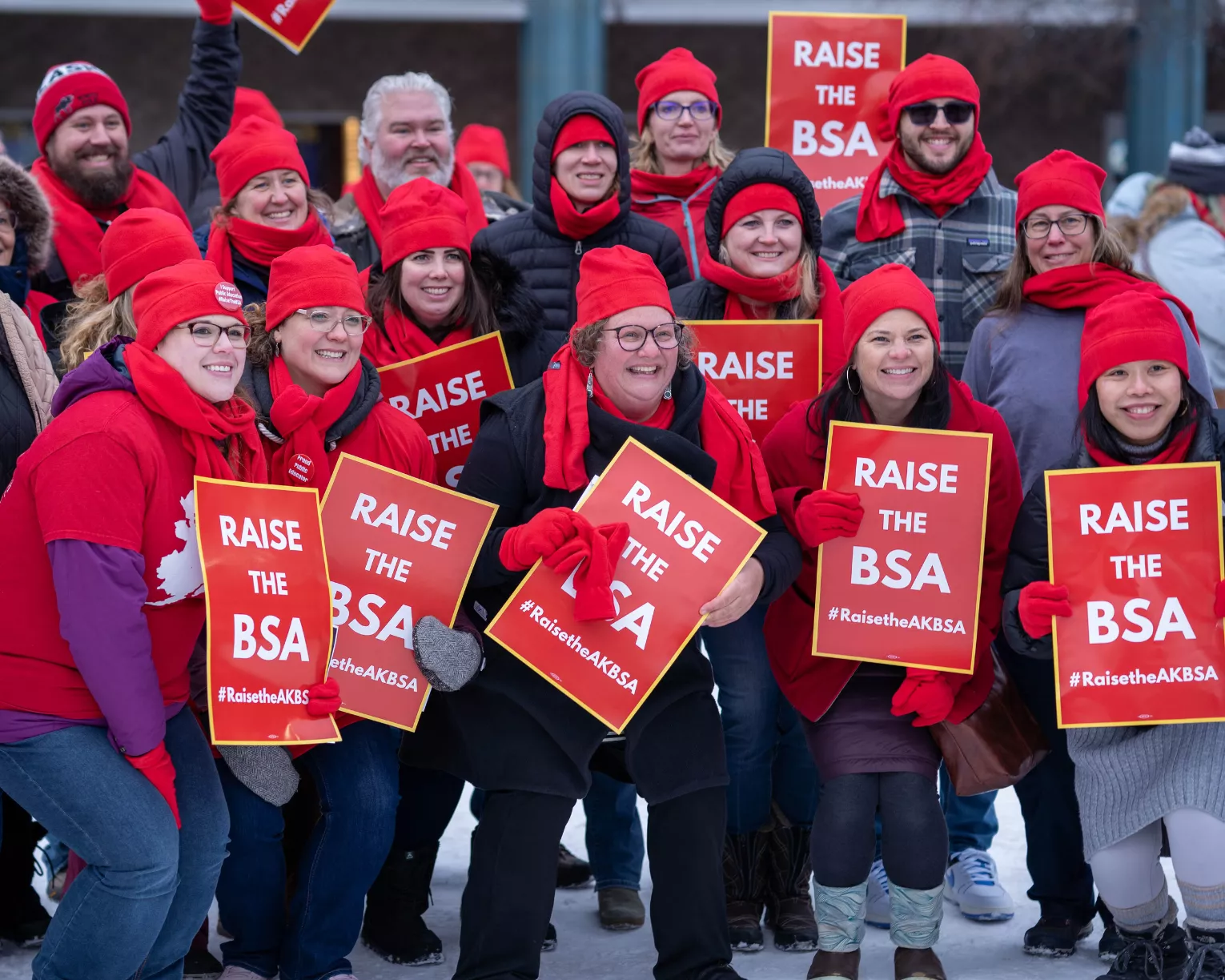 Raise the BSA group photo