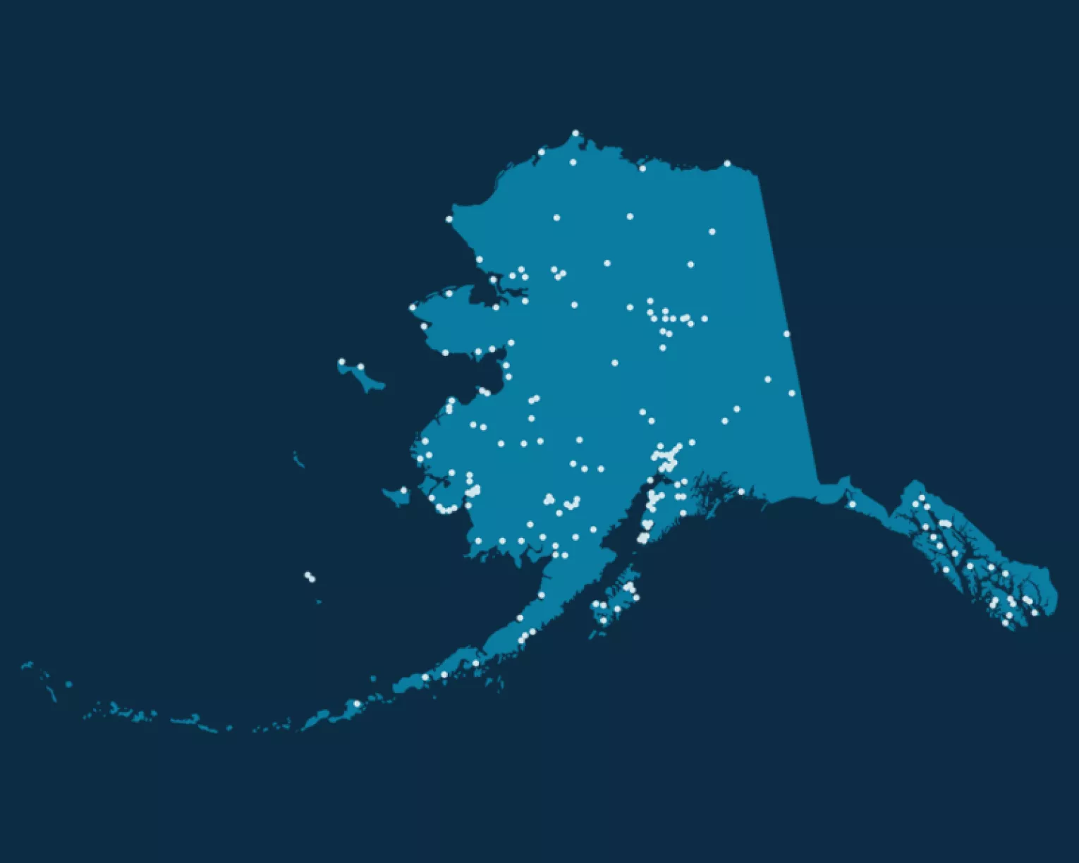 An image of the state of Alaska.