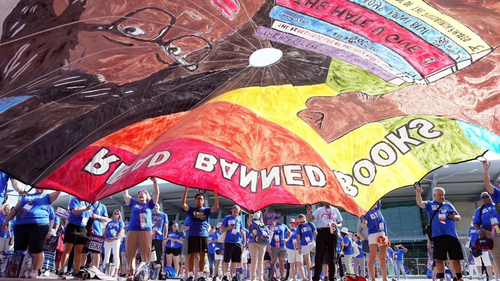 read banned books parachute