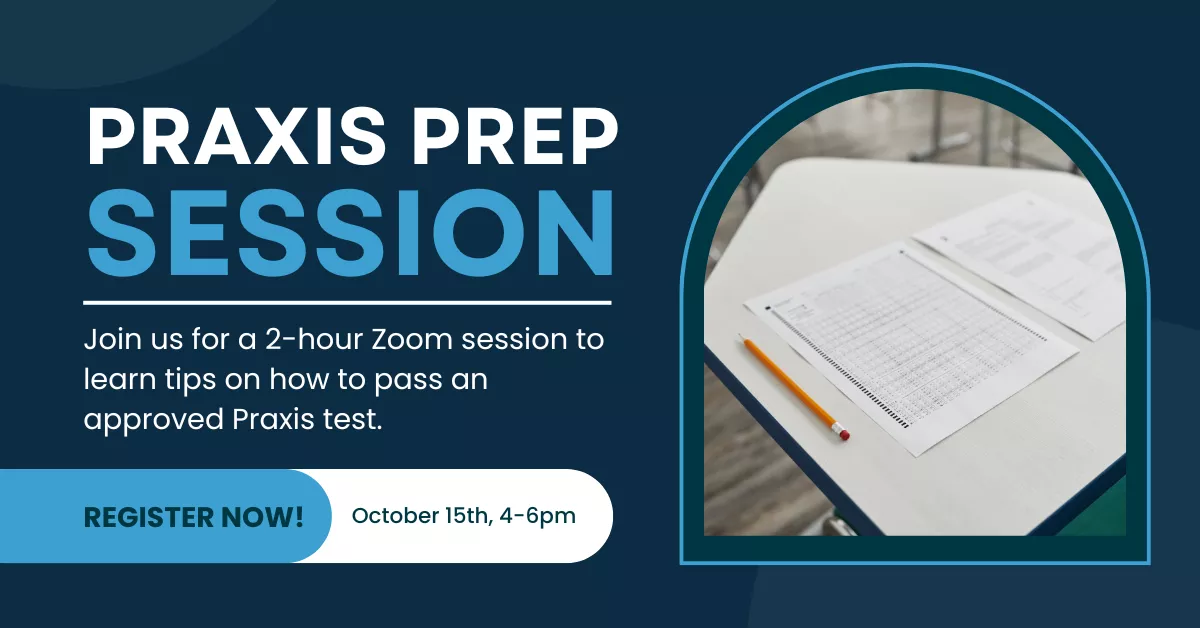 Praxis Zoom social info graphic