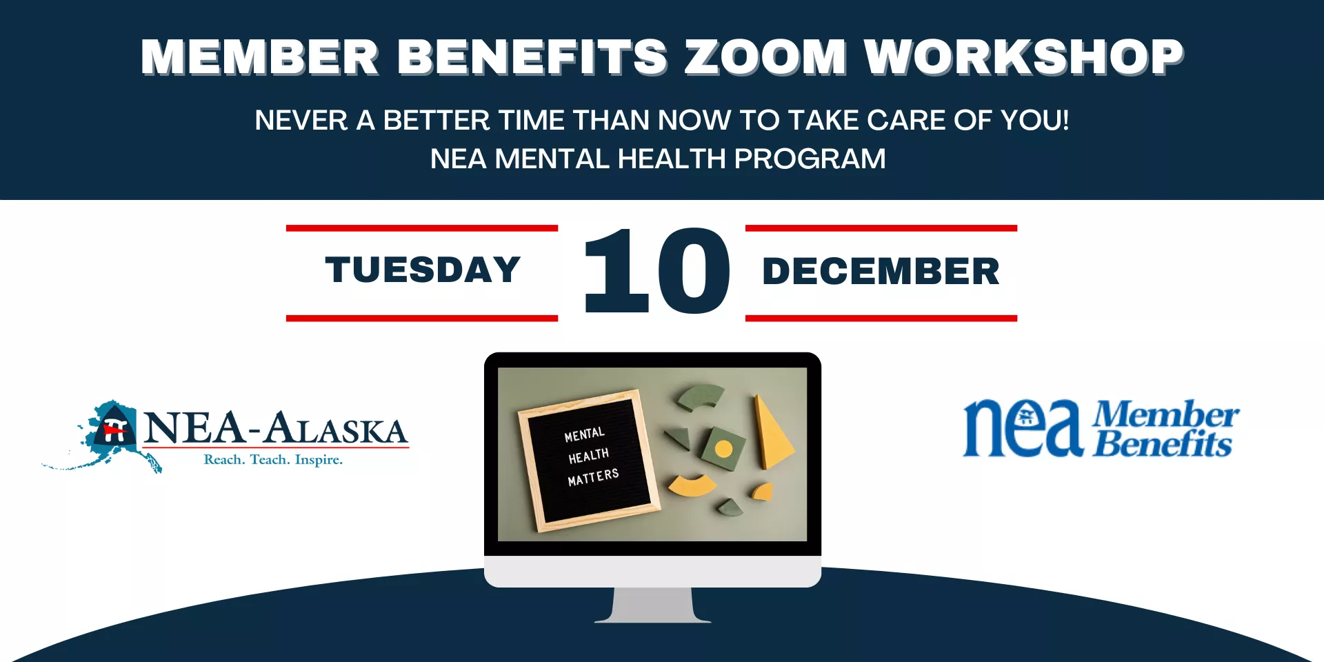 Member Benefits Zoom Workshop: NEA Mental Health Program