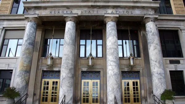 Steps of the Alaska State Capitol