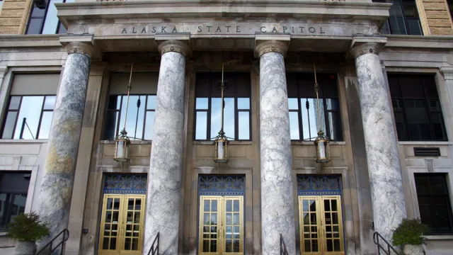 Steps of the Alaska State Capitol